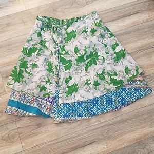 Bohemian Wrap Skirt